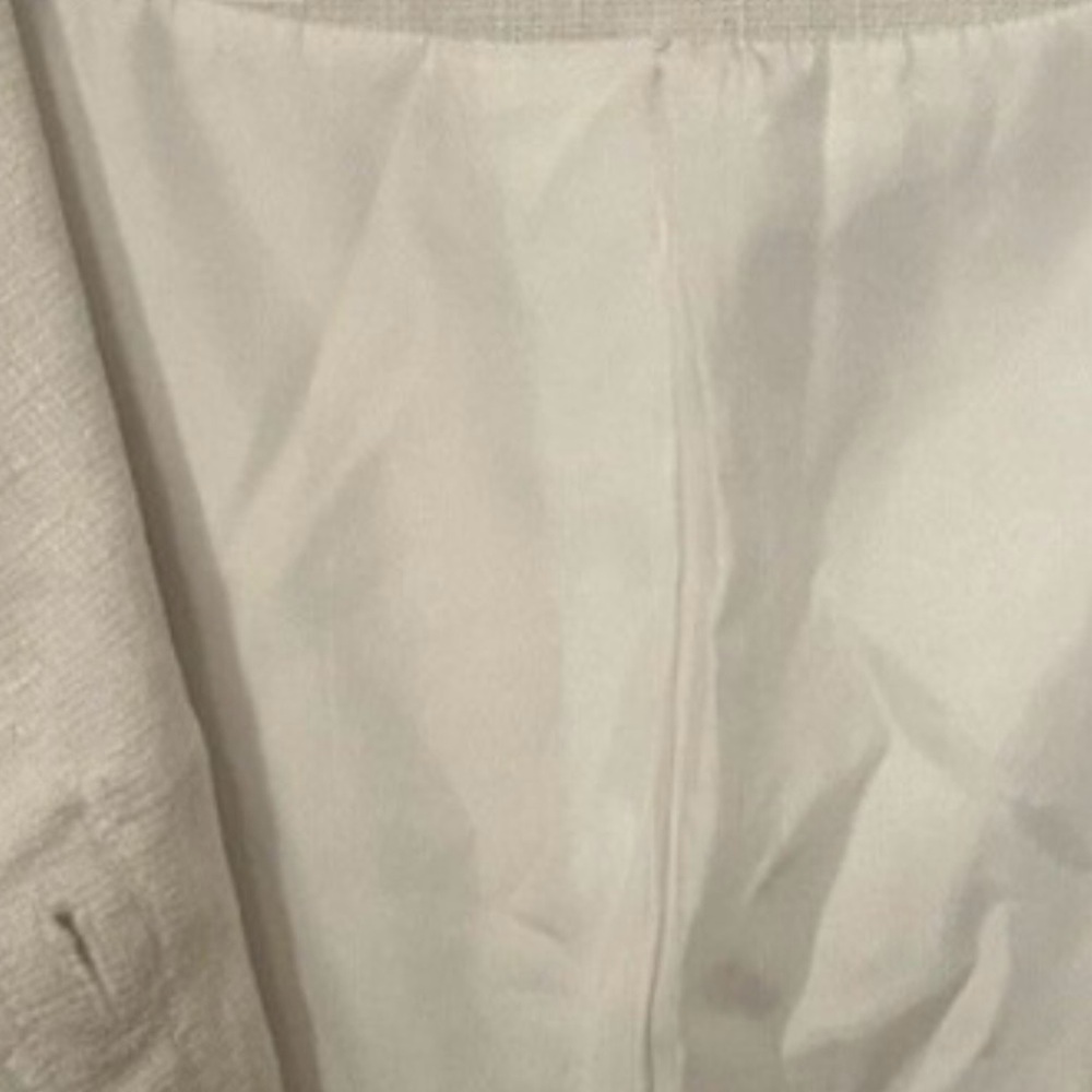 Lilly Pulitzer Cream Millie Linen Blend Jacket with Gold Buttons, Size Large - Picture 12 of 15